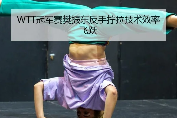 WTT冠军赛樊振东反手拧拉技术效率飞跃